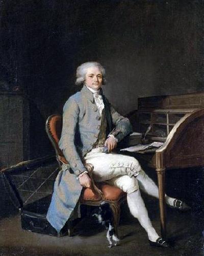Louis Leopold  Boilly Portrait of Maximilien de Robespierre oil painting picture